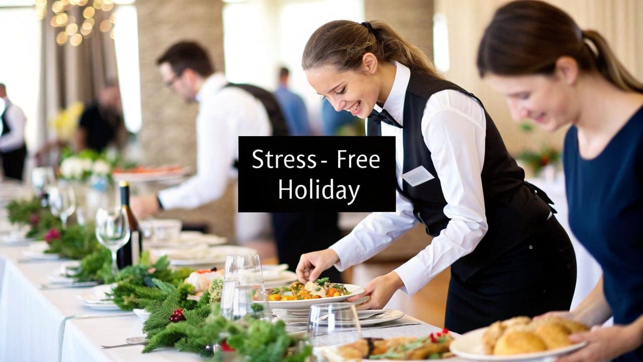 Cater Christmas Dinner for a Stress-Free Holiday