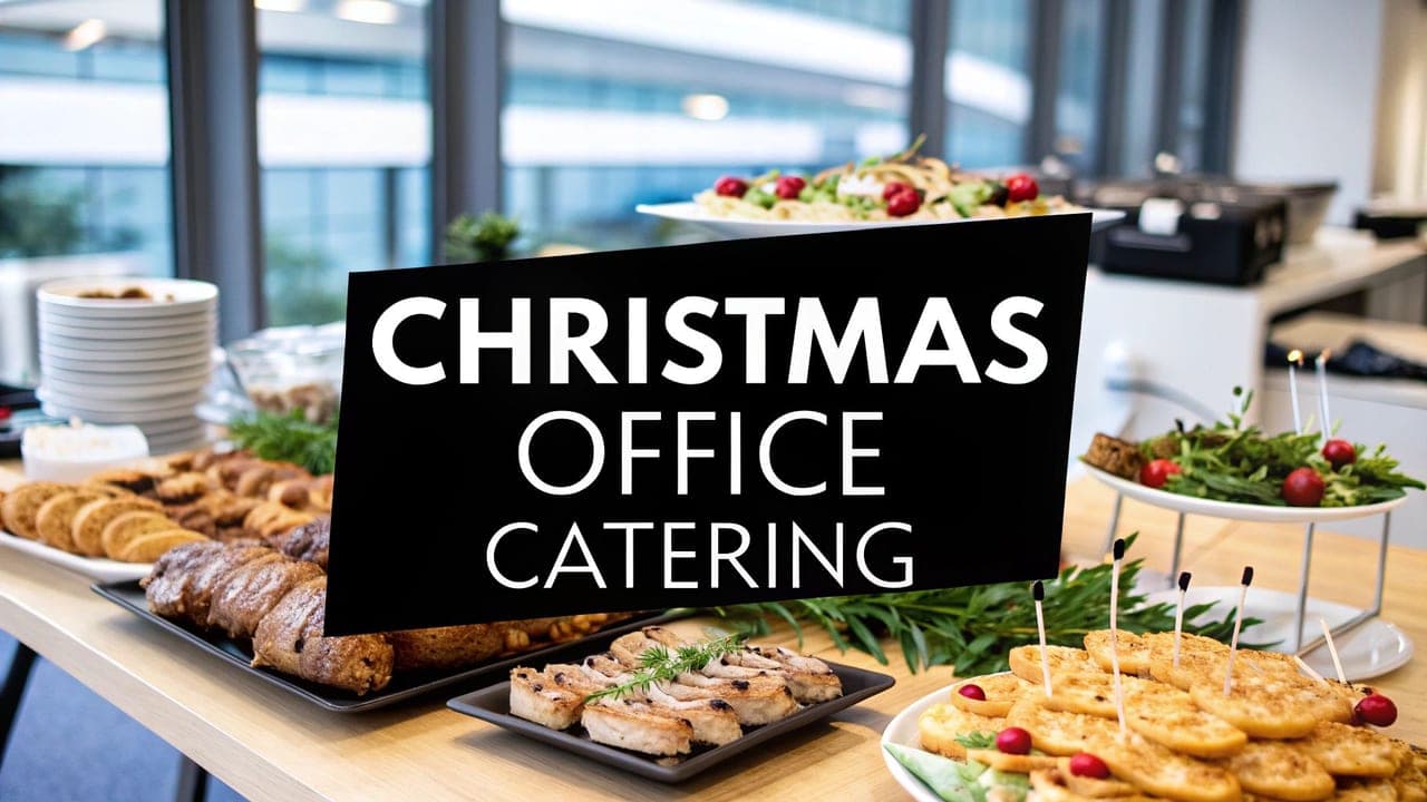 Mastering Catering for Christmas Office Parties