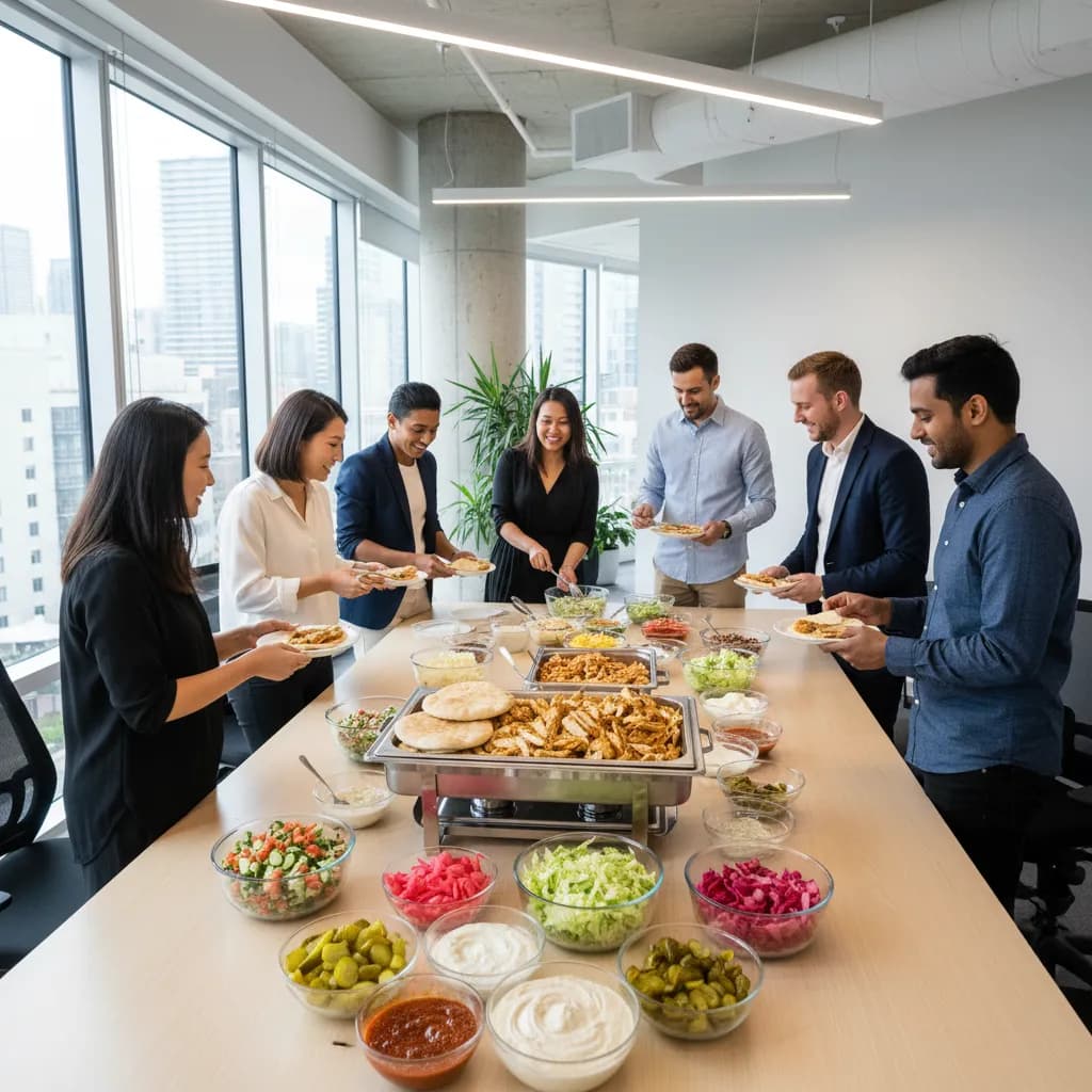 Office Catering for Small Meetings: Save Time and Boost Morale