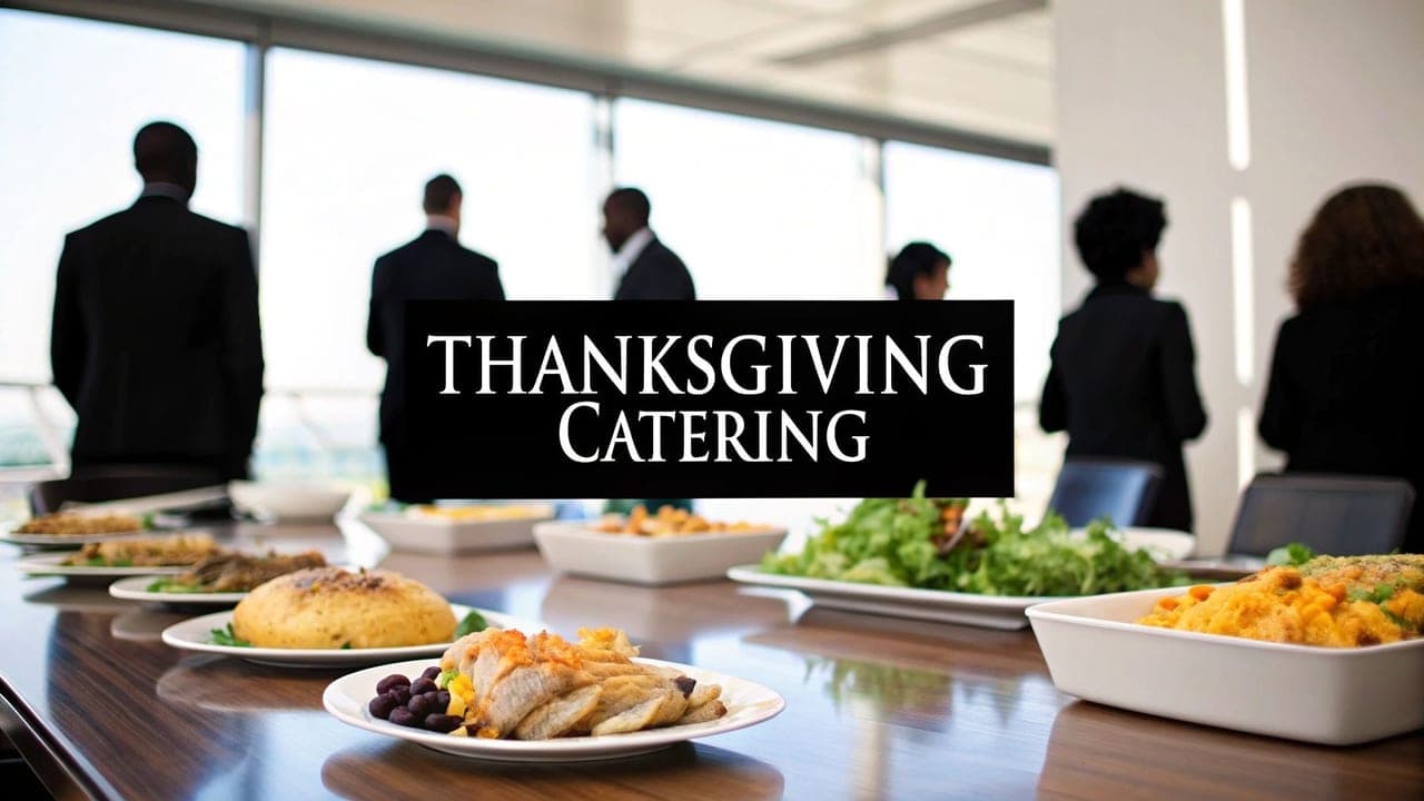 Catering for Thanksgiving Dinner: Corporate Event Made Easy