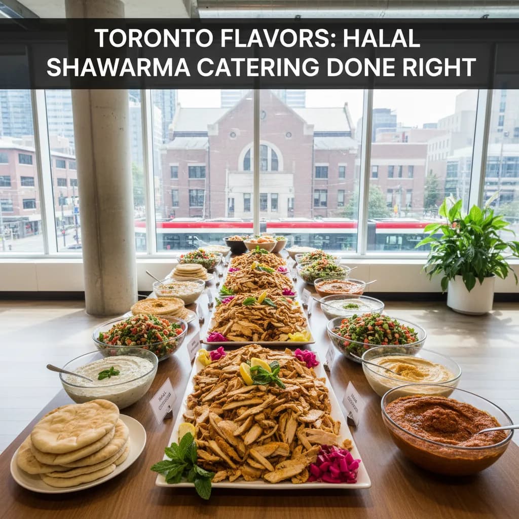 Chicken Shawarma Halal: A Toronto Office Catering Guide