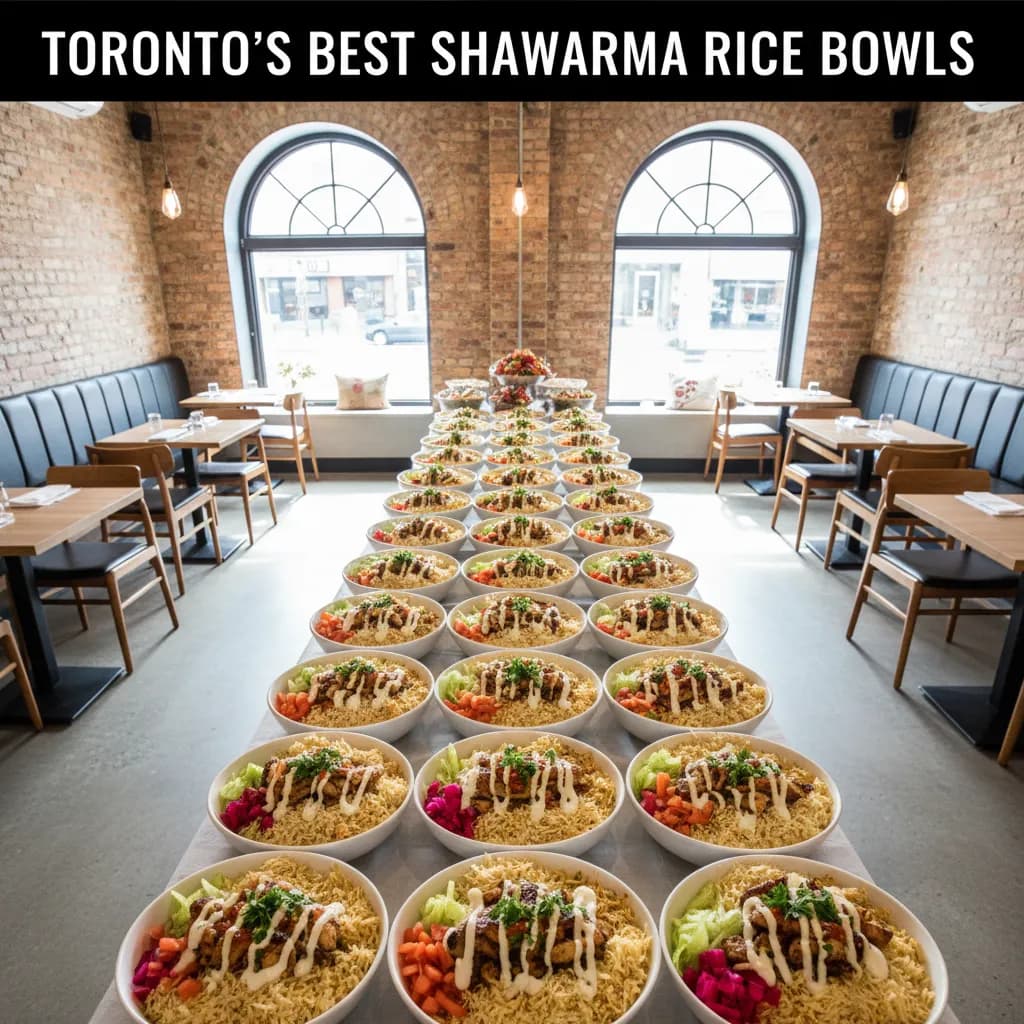 Why Shawarma Rice Is Toronto’s Best Catering Choice for Offices and Events