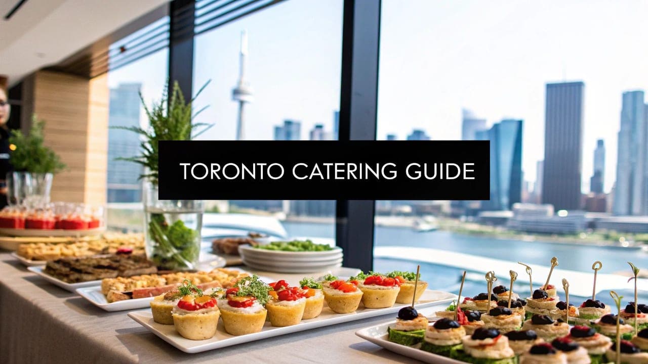 Toronto Corporate Catering Your Planning Guide