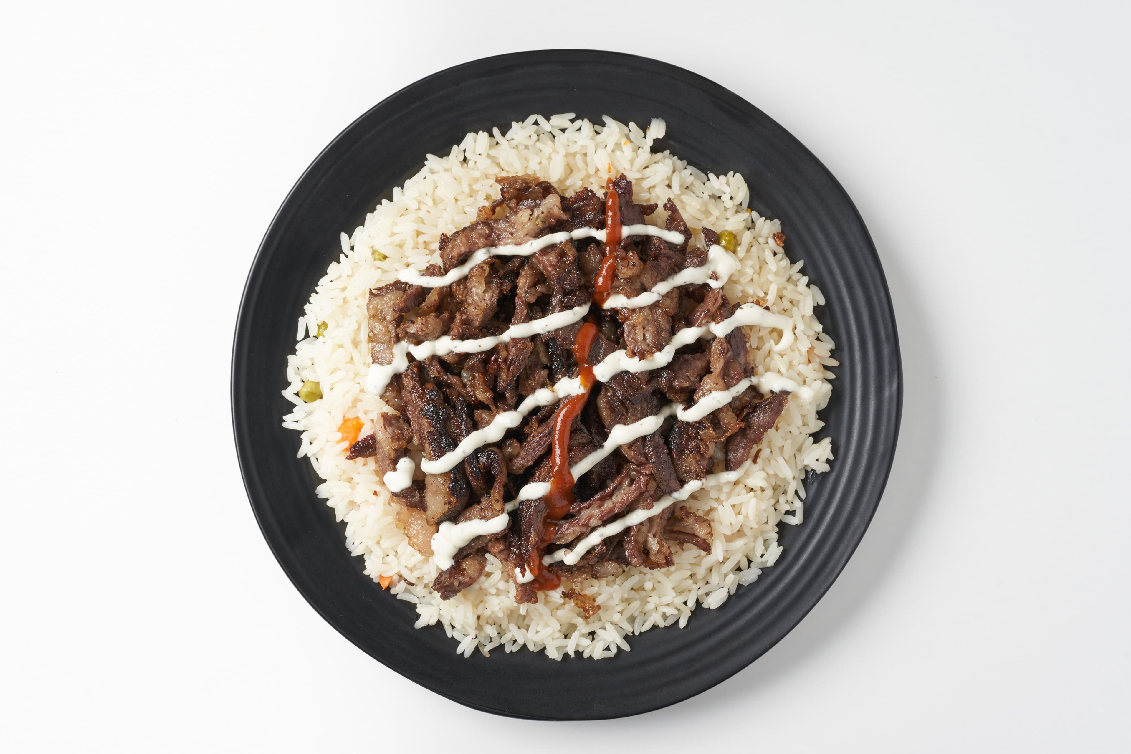 Beef on the Rice — Shawarma Moose catering