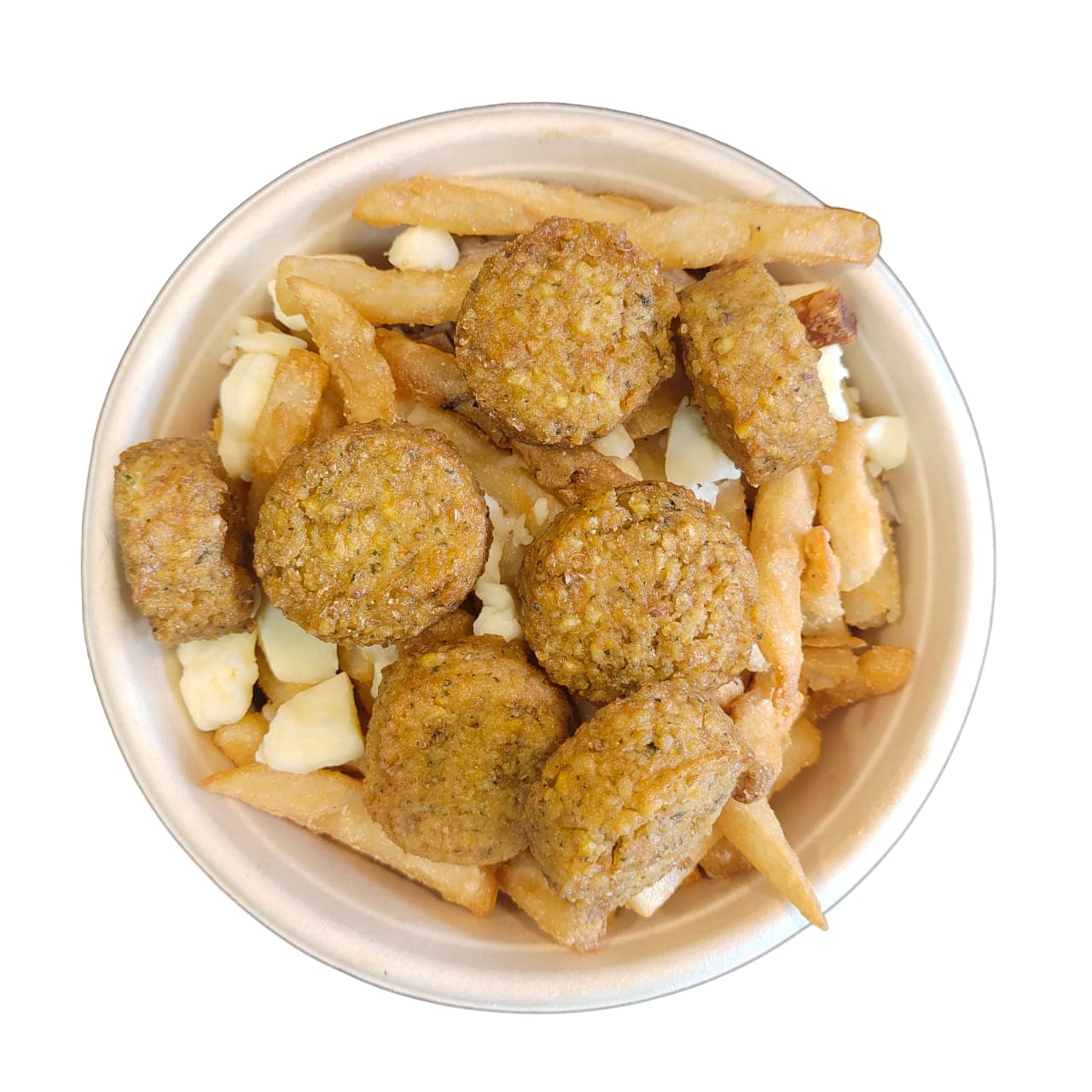 Falafel Poutine — Shawarma Moose catering