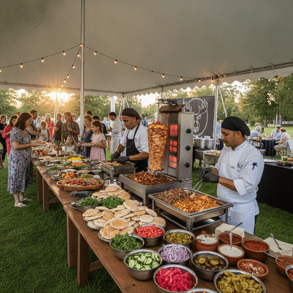 Shawarma Catering for Family Parties: Shawarma Moose