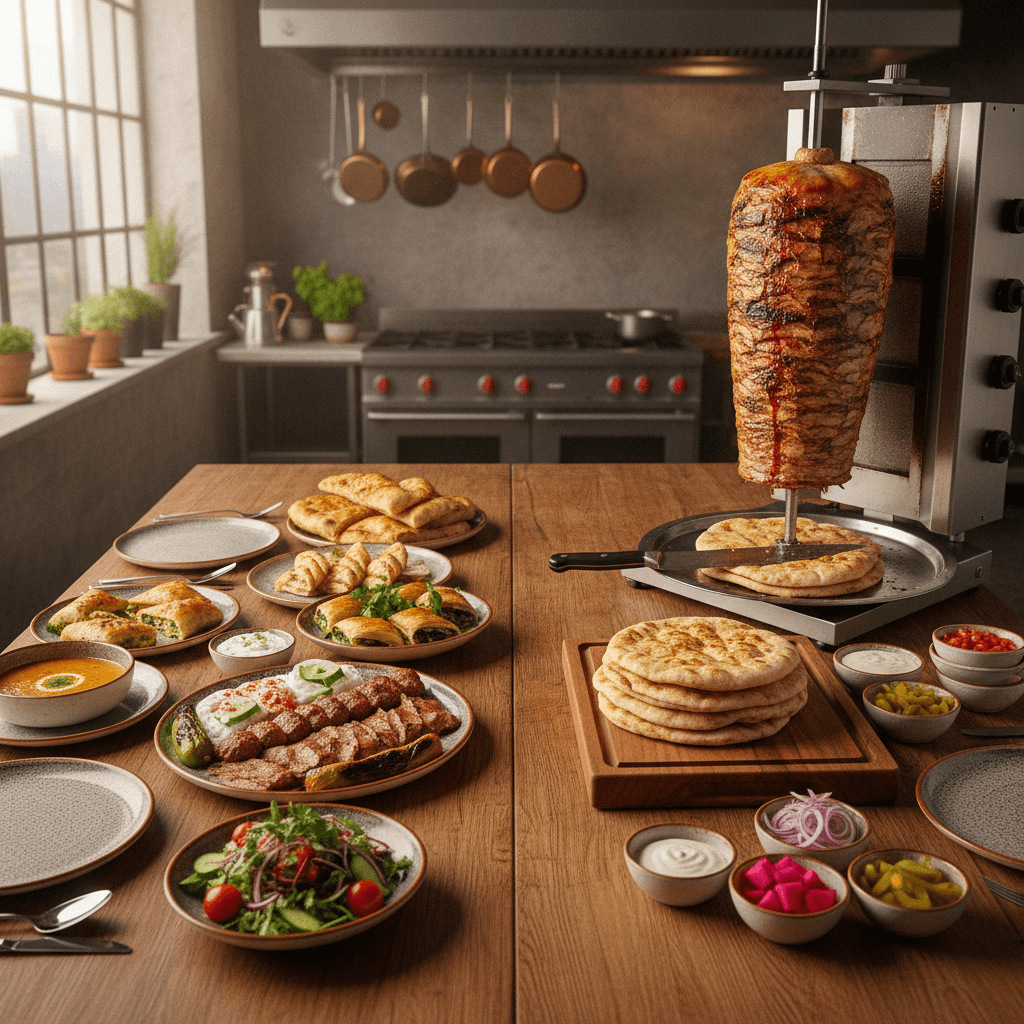 Turkish Cuisine vs Shawarma at Shawarma Moose