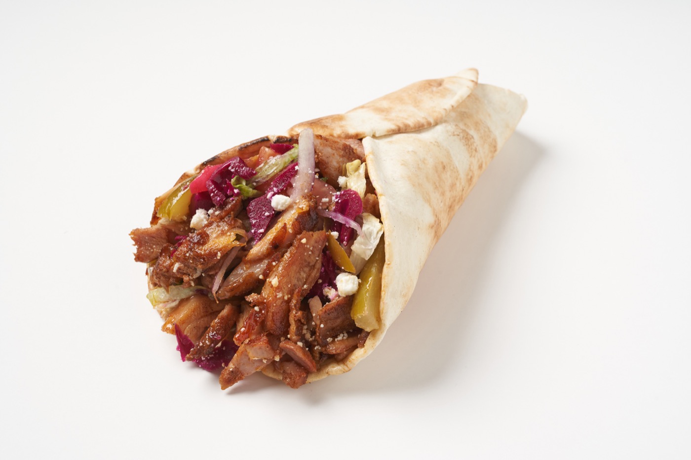 Labelled individually packaged office catering meals ready for a Toronto delivery